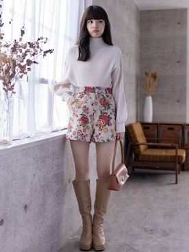 clear(クリア)さん（レディース・161cm）の秋コーディネート