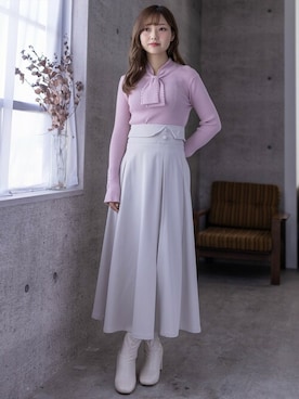 clear(クリア)さん（レディース・158cm）の秋コーディネート