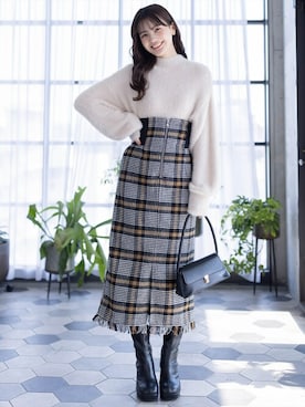 clear(クリア)さん（レディース・161cm）の秋コーディネート