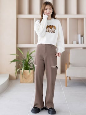 clear(クリア)さん（レディース・161cm）の秋コーディネート