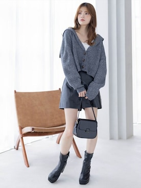 clear(クリア)さん（レディース・161cm）の秋コーディネート