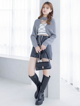 clear(クリア)さん（レディース・161cm）の秋コーディネート