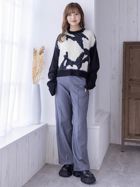 clear(クリア)さん（レディース・158cm）の冬コーディネート