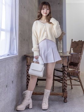 clear(クリア)さん（レディース・158cm）の冬コーディネート