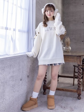 clear(クリア)さん(レディース・158cm)の冬コーディネート