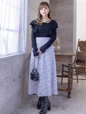 clear(クリア)さん（レディース・158cm）の冬コーディネート