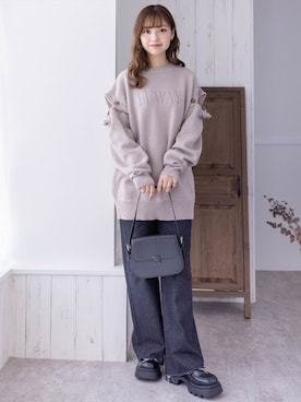 clear(クリア)さん(レディース・158cm)の冬コーディネート