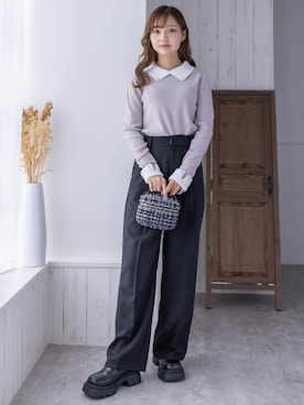 clear(クリア)さん（レディース・158cm）の冬コーディネート