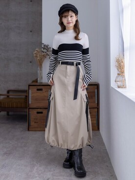 clear(クリア)さん（レディース・158cm）の冬コーディネート