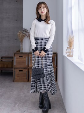 clear(クリア)さん(レディース・158cm)の冬コーディネート