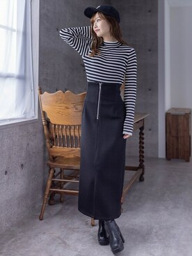 clear(クリア)さん（レディース・158cm）の冬コーディネート