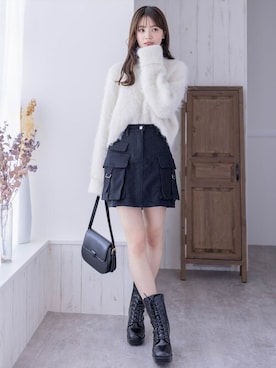 clear(クリア)さん(レディース・161cm)の冬コーディネート