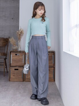 clear(クリア)さん（レディース・158cm）の冬コーディネート