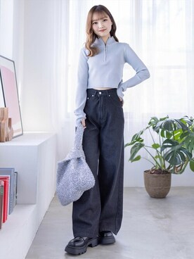 clear(クリア)さん（レディース・158cm）の冬コーディネート