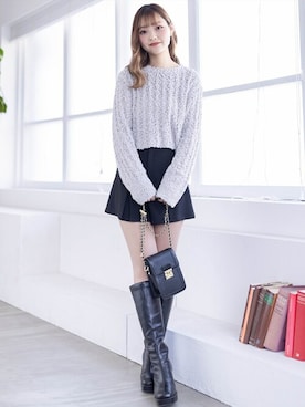 clear(クリア)さん(レディース・158cm)の冬コーディネート