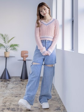 clear(クリア)さん（レディース・158cm）の冬コーディネート