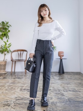 clear(クリア)さん（レディース・160cm）の冬コーディネート