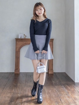 clear(クリア)さん（レディース・158cm）の冬コーディネート