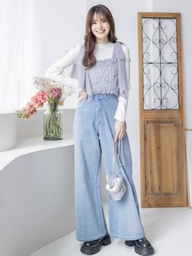 clear(クリア)さん（レディース・161cm）の春コーディネート