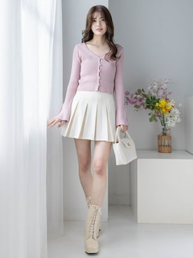 clear(クリア)さん（レディース・161cm）の冬コーディネート