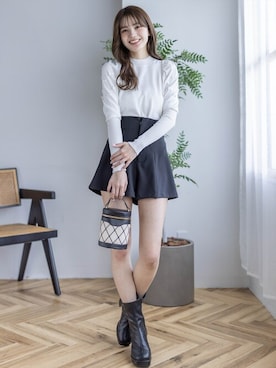 clear(クリア)さん(レディース・161cm)の冬コーディネート