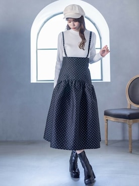 clear(クリア)さん（レディース・161cm）の冬コーディネート