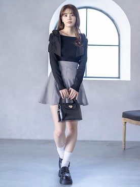 clear(クリア)さん(レディース・161cm)の冬コーディネート