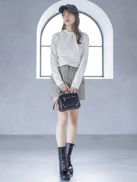 clear(クリア)さん（レディース・161cm）の冬コーディネート