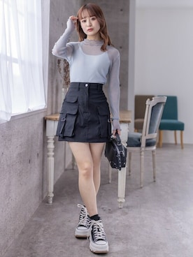 clear(クリア)さん(レディース・154cm)の冬コーディネート