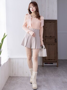 clear(クリア)さん(レディース・154cm)の冬コーディネート