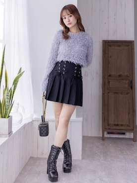 clear(クリア)さん（レディース・154cm）の冬コーディネート