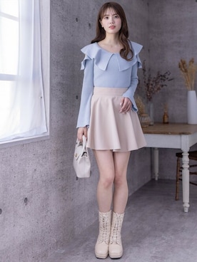 clear(クリア)さん(レディース・161cm)の冬コーディネート