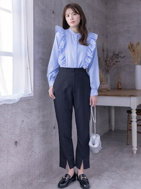 clear(クリア)さん（レディース・161cm）の冬コーディネート