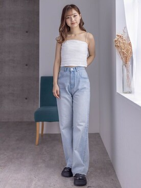 clear(クリア)さん（レディース・158cm）の春コーディネート