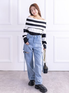 clear(クリア)さん（レディース・154cm）の春コーディネート