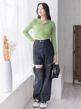 clear(クリア)さん（レディース・162cm）の春コーディネート