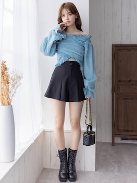 clear(クリア)さん（レディース・161cm）の春コーディネート