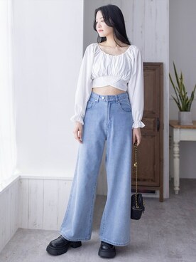 clear(クリア)さん（レディース・162cm）の春コーディネート