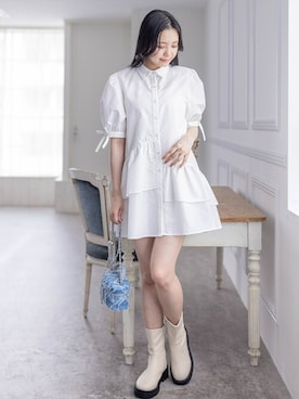 clear(クリア)さん（レディース・162cm）の春コーディネート