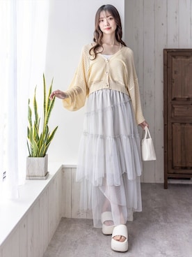 clear(クリア)さん（レディース・153cm）の春コーディネート