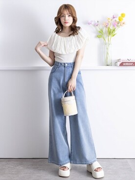 clear(クリア)さん(レディース・161cm)の春コーディネート