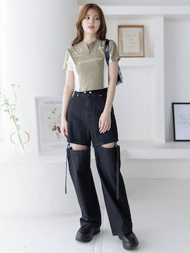 clear(クリア)さん(レディース・161cm)の春コーディネート