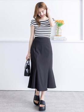 clear(クリア)さん（レディース・161cm）の夏コーディネート