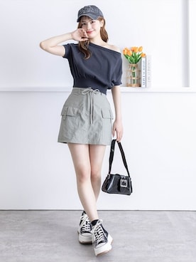 clear(クリア)さん（レディース・161cm）の夏コーディネート