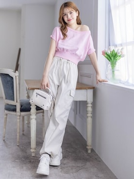 clear(クリア)さん（レディース・161cm）の夏コーディネート