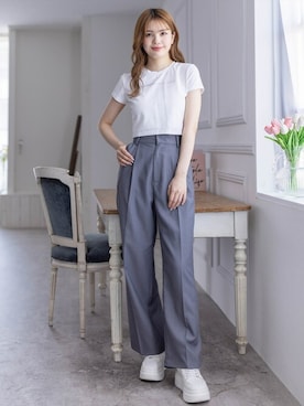 clear(クリア)さん（レディース・161cm）の夏コーディネート