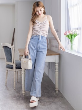 clear(クリア)さん（レディース・161cm）の夏コーディネート