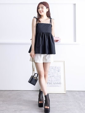 clear(クリア)さん（レディース・161cm）の夏コーディネート