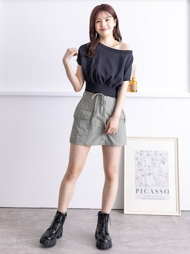 clear(クリア)さん（レディース・161cm）の夏コーディネート