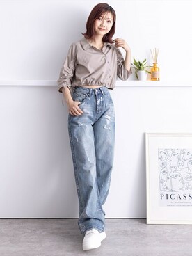 clear(クリア)さん（レディース・158cm）の夏コーディネート